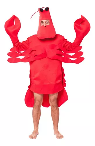 Disfraz de langosta roja de Halloween para adultos, ropa de Cosplay de  Camarón, cangrejo de cangrejo, vestido divertido, accesorios, regalo de Año