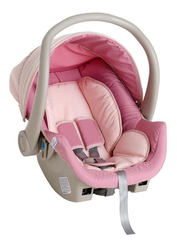 Bebê conforto Galzerano Cocoon rosa-bebê-grafite