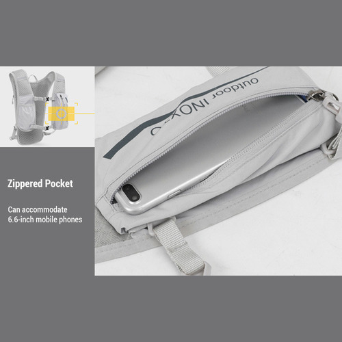 K Chaleco Running Hydion De 5 Litros Con Bolsa De Agua De