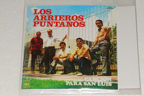 Los Arrieros Puntanos Cancion Para San Vinilo Grabado En Cd