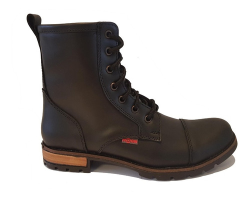 Borcegos Pizzoni 5002 Botas Hombre Goma Cuero 