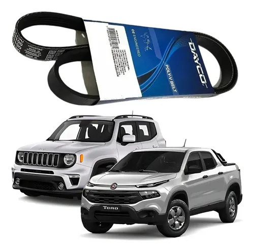 Correia Alternador Toro Renegade Compass 2.0 16v Diesel Tds ...