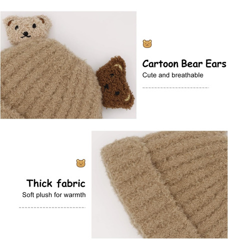 Conjunto De Bufanda Y Gorro De Invierno Para Bebés De 1 A 3