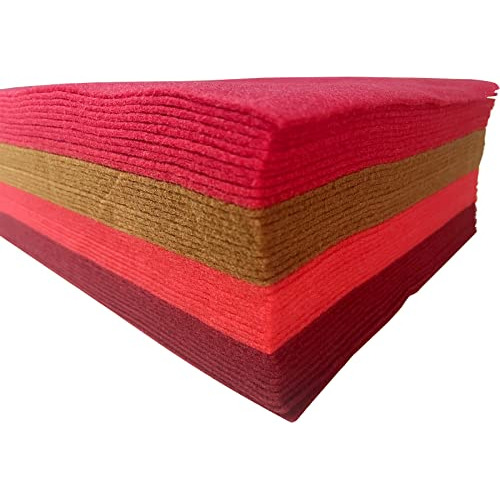 Jtnohx Hojas De Fieltro Suave, Fieltro Para Manualidades De