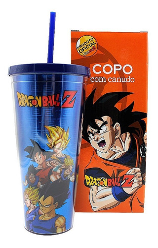 Copo Dragon Ball Z Canudo Com Textura 650ml - Licenciado | MercadoLivre Copo Dragon Ball Z Canudo Com Textura 650ml - Licenciado | MercadoLivre