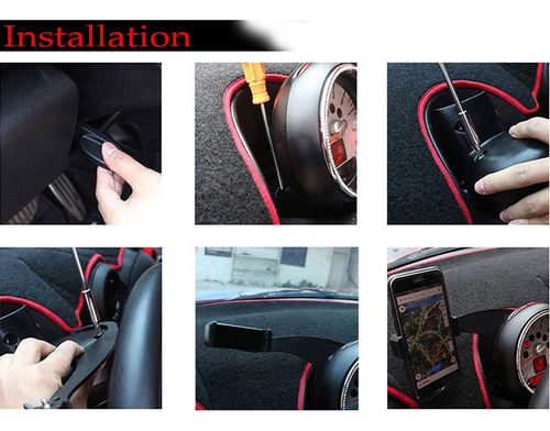 Soporte De Teléfono De Coche De 360° Para Mini Cooper R55 R5