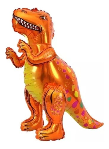 Globo Metalizado Dinosaurio Rex 4d 24 Pulgadas
