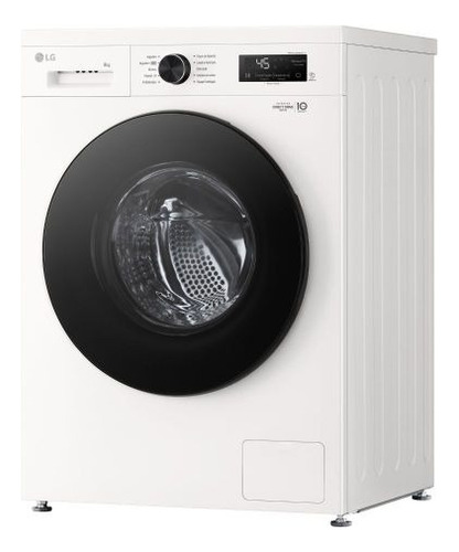 Lavarropas LG Wm80gmvfs6 8k 1200rpm Blanco