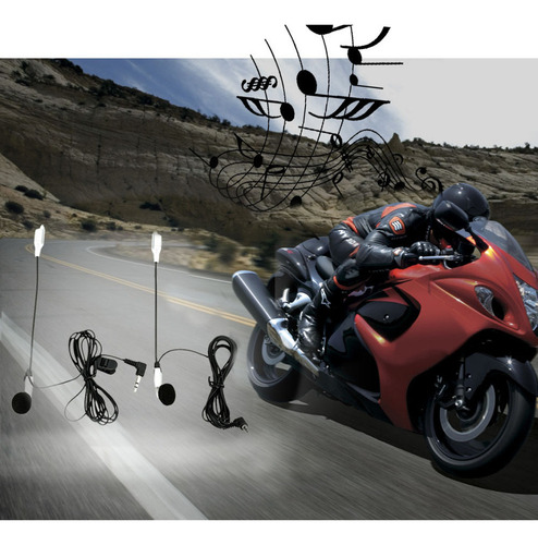 Auriculares Para Motocicleta, Auriculares De Comunicación Y