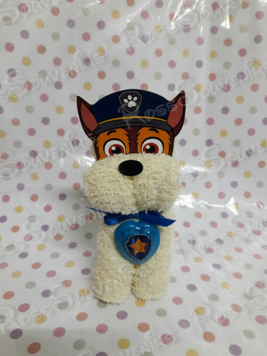 10 Paw Patrols Realizados En Toalla Con Jabón