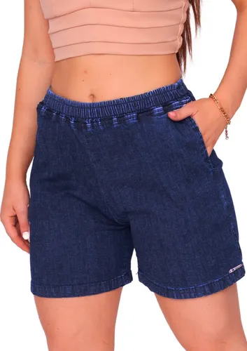 Bermuda jeans cheap larguinha