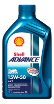 Comprar Aceite De Motor Shell Advance 15w-50 1l Bidón.