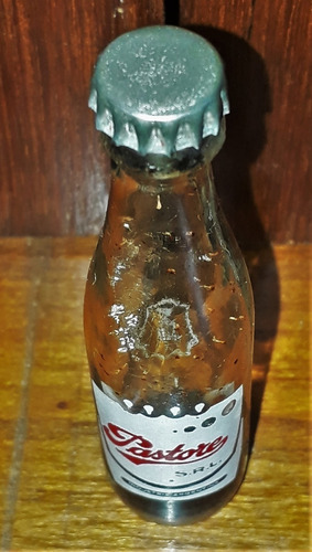 Botellita Infra Miniatura Gaseosa Pastore Salta 1970 (Usado)