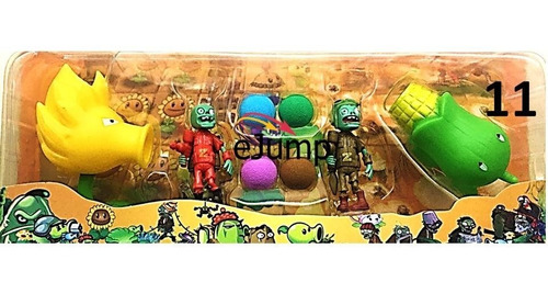 Juguete Planta Vs Zombies X 4 Varios Modelos Dia Del Niño