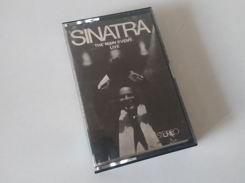 Frank Sinatra The Main Event Live Cassette Imp Brasil Excele