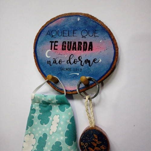 Imagem 3 de 5 de Cabideiro De Parede - Aquele Que Te Guarda