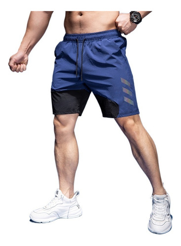 Nueva Marca De Pantalones Cortos Deportivos For Hombre,