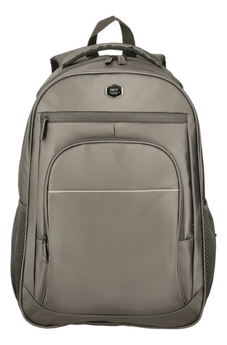Mochila Urbana Porta Notebook Negra Ejecutiva Bags Cherry Color Negro Diseño De La Tela Liso