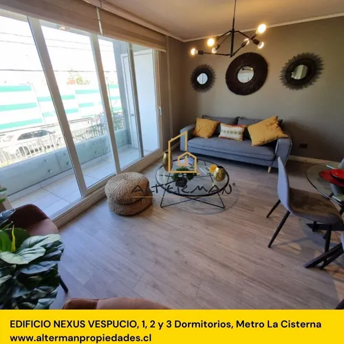 Nuevos, 3 Dormitorios, Ed. Nexus Vespucio, Sin Comisión