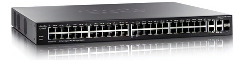 Switch Cisco 52 Puertos Giga Poe (sg300-52p-k9-ar