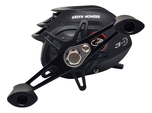 Imagen 4 de 5 de Reel Huevito Beast Red Monster 104 Baitcasting 4 Rulemanes