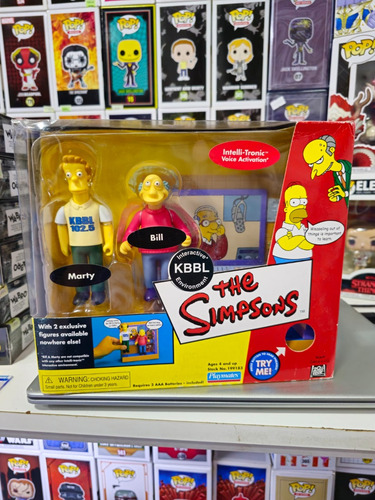 Simpsons Playmates Series Radio Kbbl 102.5 - Eternia Store