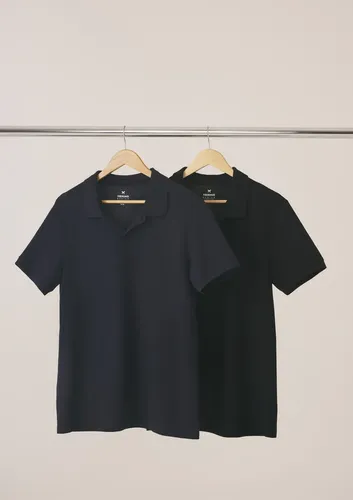 Kit Com 2 Camisas Polo Básicas Masculinas Hering