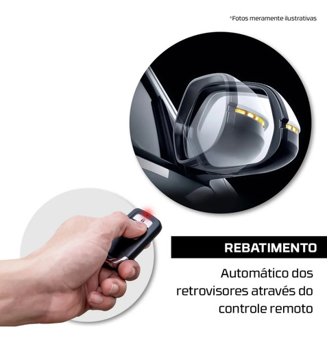 Modulo De Rebatimento Retrovisor Tury Ac10 Speed Lock