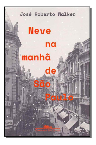 Libro Neve Na Manha De Sao Paulo De Walker Jose Roberto Cia