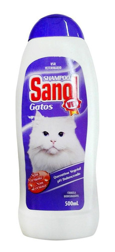Shampoo Para Gatos Sanol - 500ml