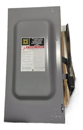 Interruptor De Seguridad De Fusibles D323n 100a Square D 