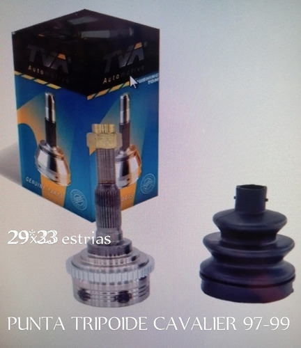 Punta Tripoide Cavalier 97-99 (29*33 Estrias)