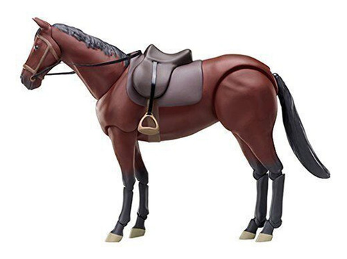 Figma 246a Horse Marrón Figura Juguete Modelo Navidad Regalo