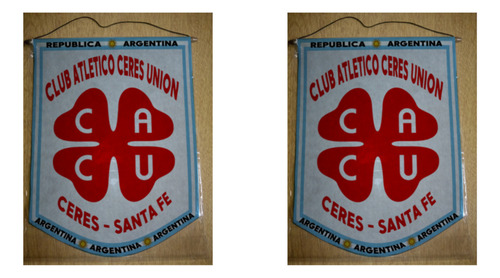 Banderin Mediano 27cm Ceres Union Santa Fe