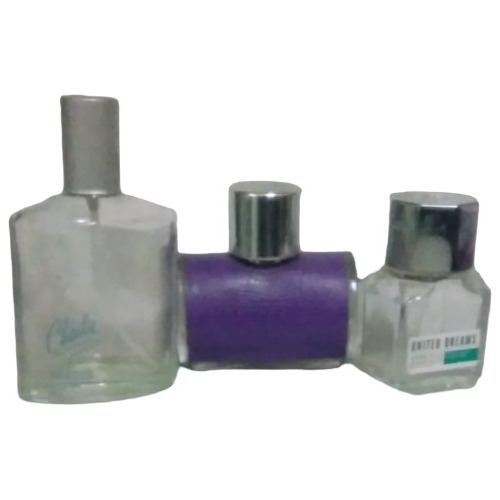 Lote X 3 Frascos De Perfume Vacíos Ch Charlie United Dreams