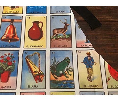Loteria Camaleon Creativo Delantal De Dos Bolsillos Y Mone