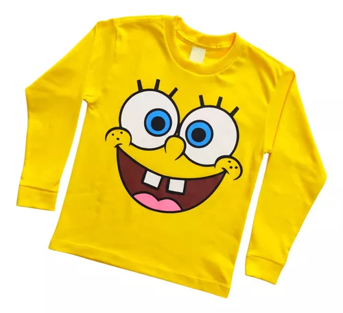 Camiseta Camisa Bob Esponja Desenho Infantil Criança Kids 08 - jk