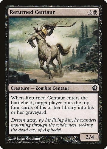 Carta Magic Returned Centaur Theros Mtg