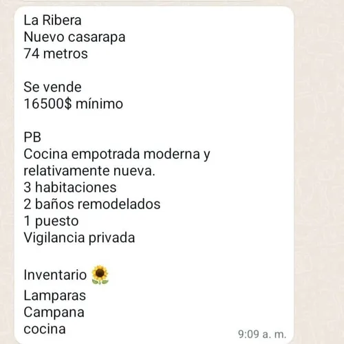Nva .casarapa La Ribera