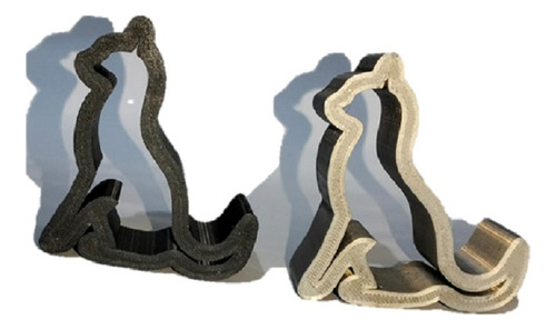 Base Para Celular En Forma De Gato, 2 Piezas