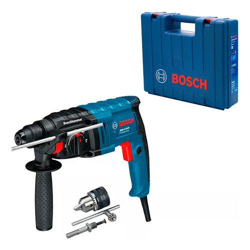 Rotomartillo Bosch Gbh 2-20 D + Mandril Martillo Sds Plus 