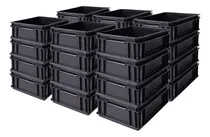 Comprar 24 Contenedores Plásticos Cajón Apilable 4312a 40x30x12cm