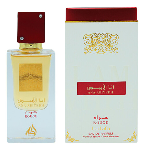 Lattafa Ana Abiyedh Rouge Edp 60ml Silk Perfumes Original