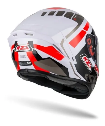 NZI casco moto integral Trendy Overtaking fluor