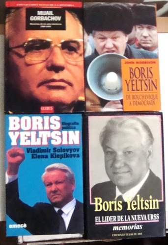 Gorbachov Yeltsin 2ts Rusia Urss Sovietica Perestroika 1992