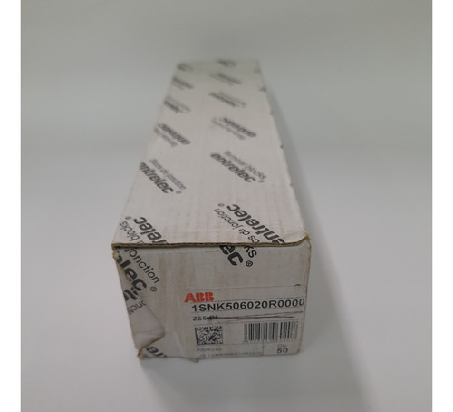 1snk506020r0000 Abb Zs6-bl Clema De Paso 6mm #10 Awg/6mm2 Az