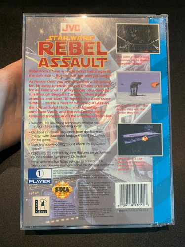 Star Wars Rebel Assault Sega Cd (Usado)
