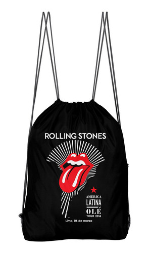 Bolso Deportivo The Rolling Stones (d1254 Boleto.store)