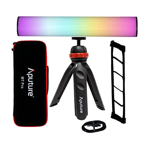 Lámpara Led Aputure Mt Pro, Luz Led Rgbww De 7,5 W, Minitubo