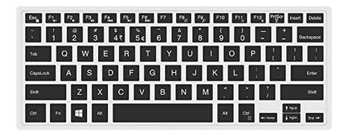 Cubre Teclado Para Dell Latitude Y Inspiron, Negro